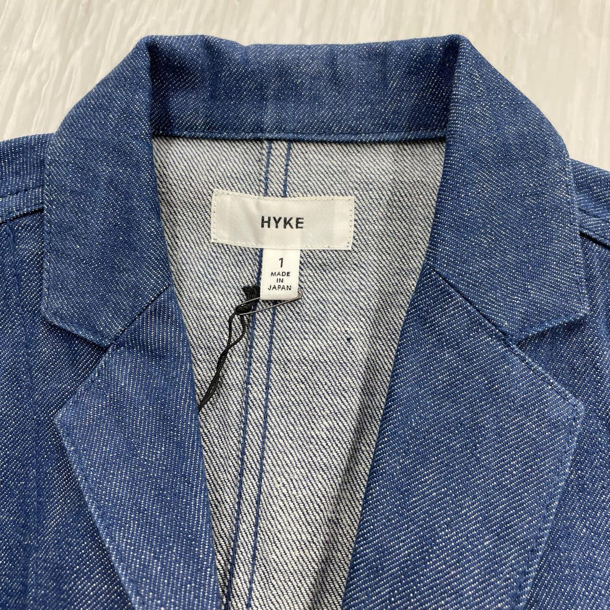 ジャケット デニムショップコート インディゴ (1) 1 ブルー