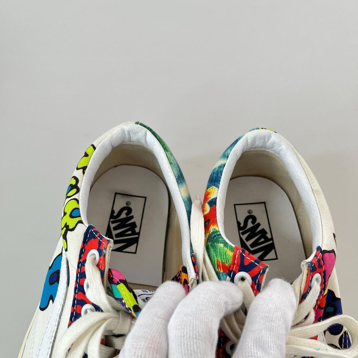 スニーカー OLD SKOOL 花柄 26.5cm 26.5cm (US8 1/2 UK8 EU43) マルチカラー