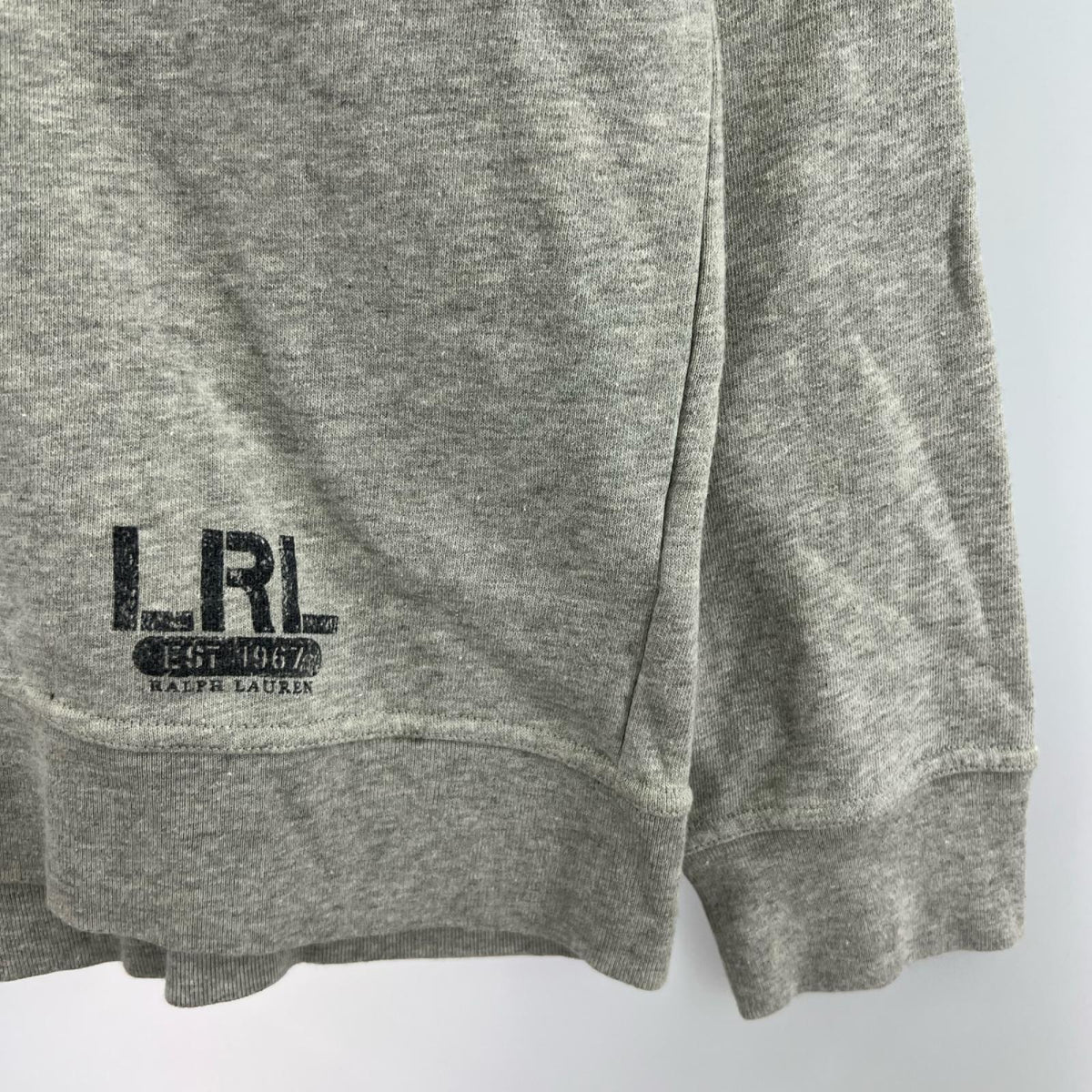 パーカー POLO RALPH LAUREN LRL 霜降りジップパーカー/S S グレー
