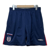 パンツ umbro イングランド代表 トレーニングショーツ L ネイビー L