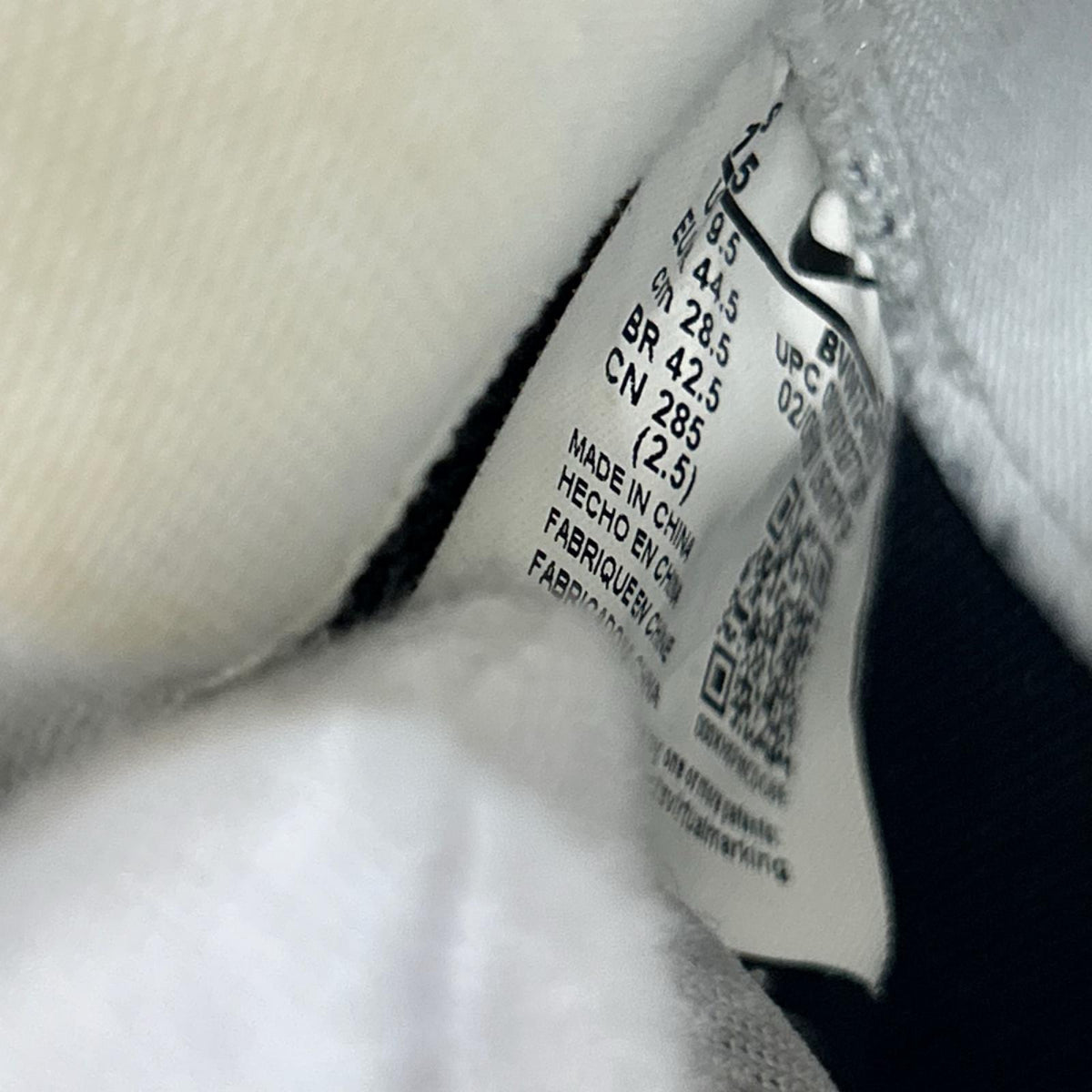 スニーカー ×sacai BLAZER MID "BLACK/WOLF GREY/WHITE 28.5cm (US10 1/2 UK10 EU47)