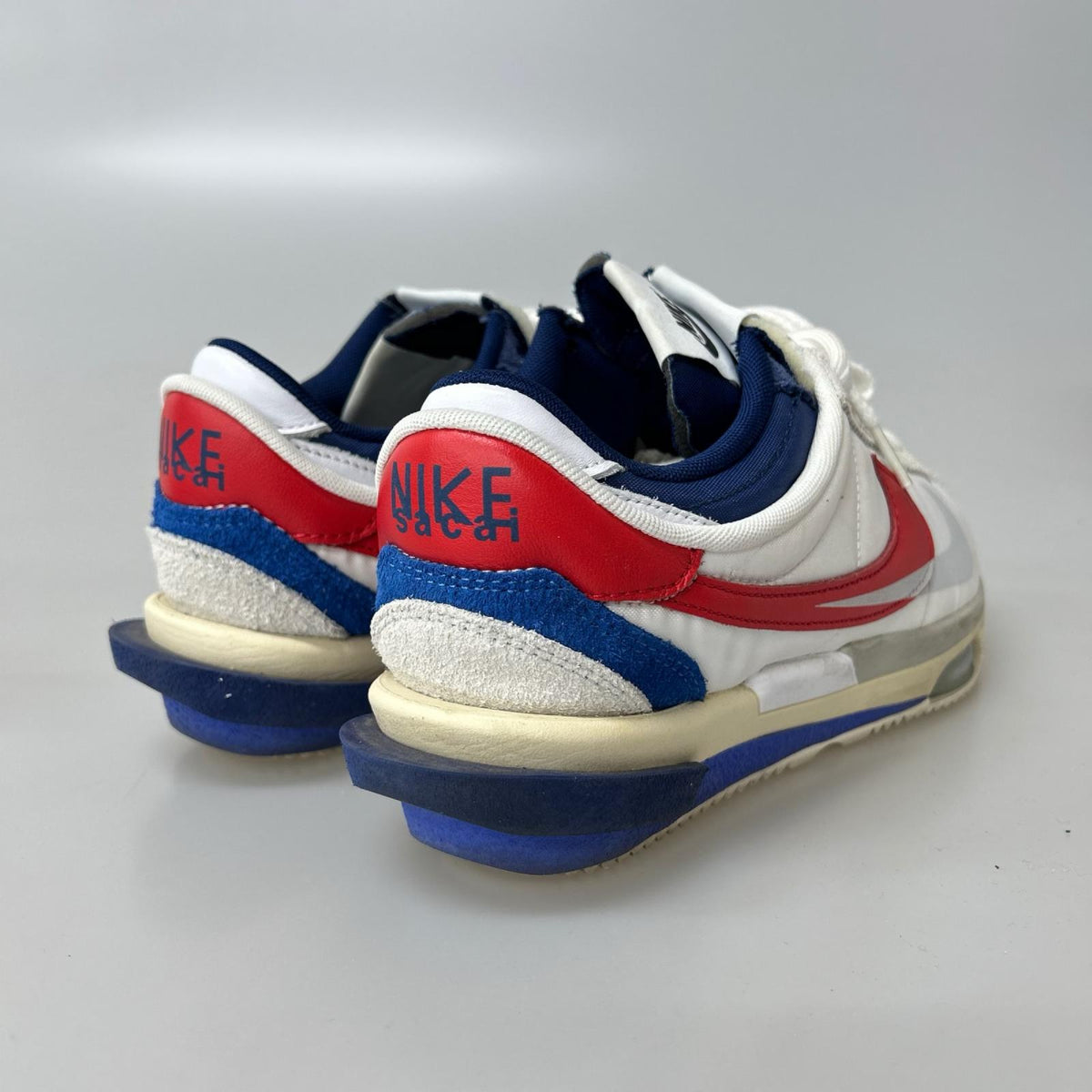 スニーカー ×sacai Zoom Cortez 27cm (US9 UK8 1/2 EU44) ホワイト