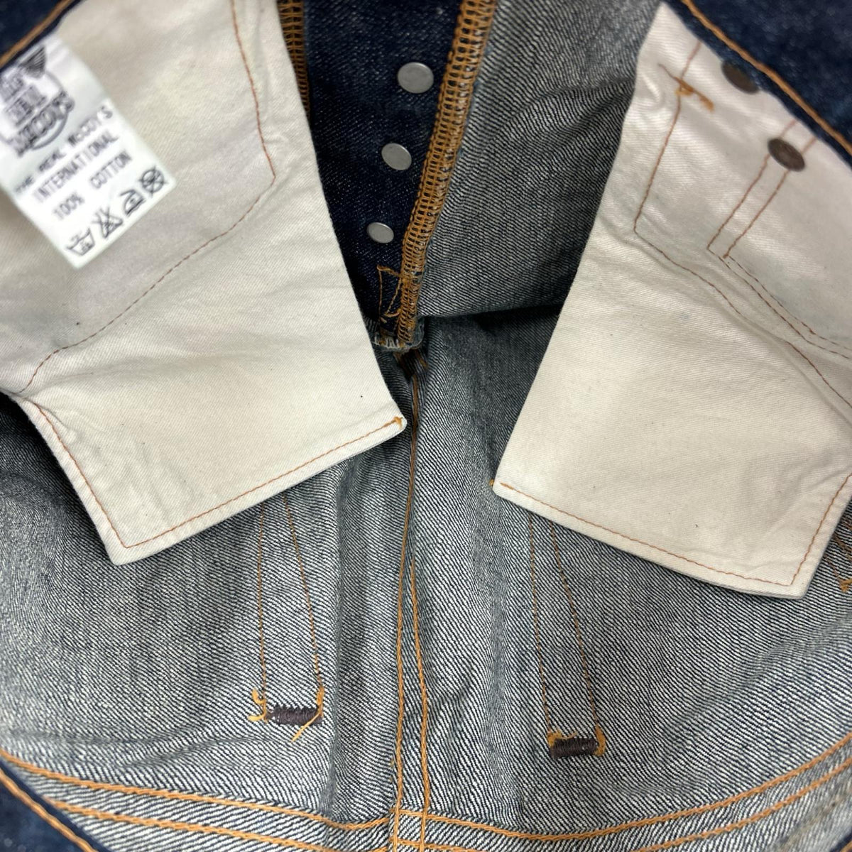 デニムパンツ LOT004 インディゴデニム
