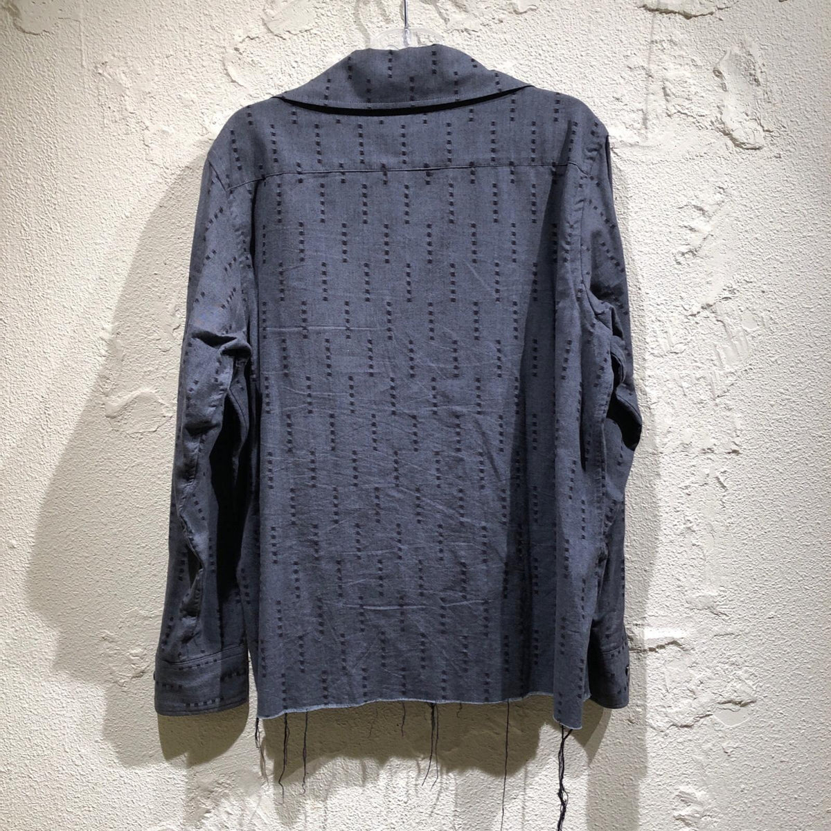 長袖シャツ 21SS C.O.B. ITALIAN COLLAR SHIRT M グレー