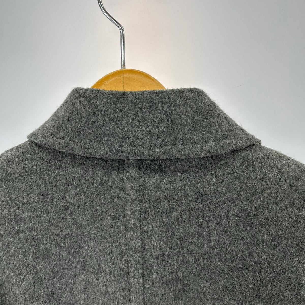 ジャケット カシミヤ混 ウールジャケット グレー