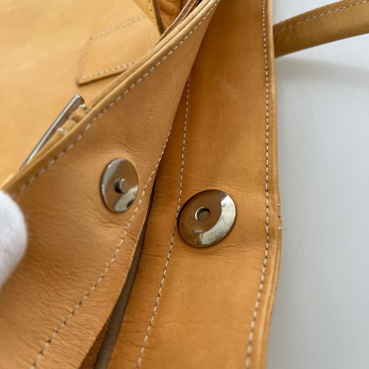 その他バッグ BREE ヌメ革トートバッグ ブラウン