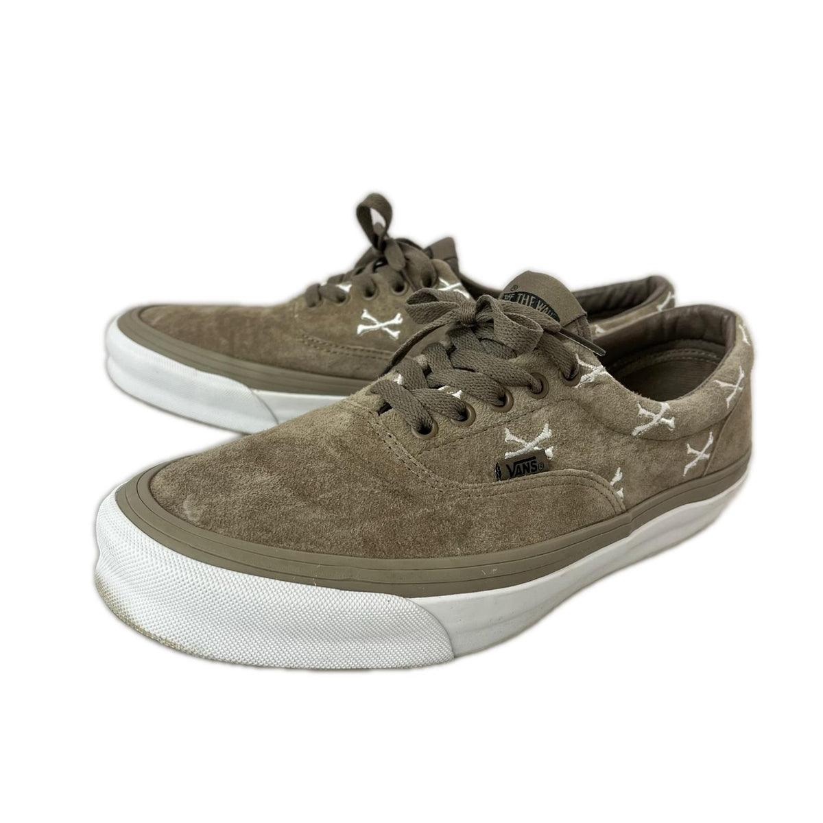 スニーカー ×VANS Bones OG Authentic LX OLV 29.0cm 29cm (US11 UK10 1/2 EU48) ベージュ