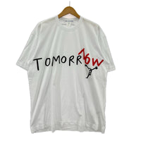 半袖Tシャツ SHIRT プリントオーバーサイズT WHT (M) M ホワイト