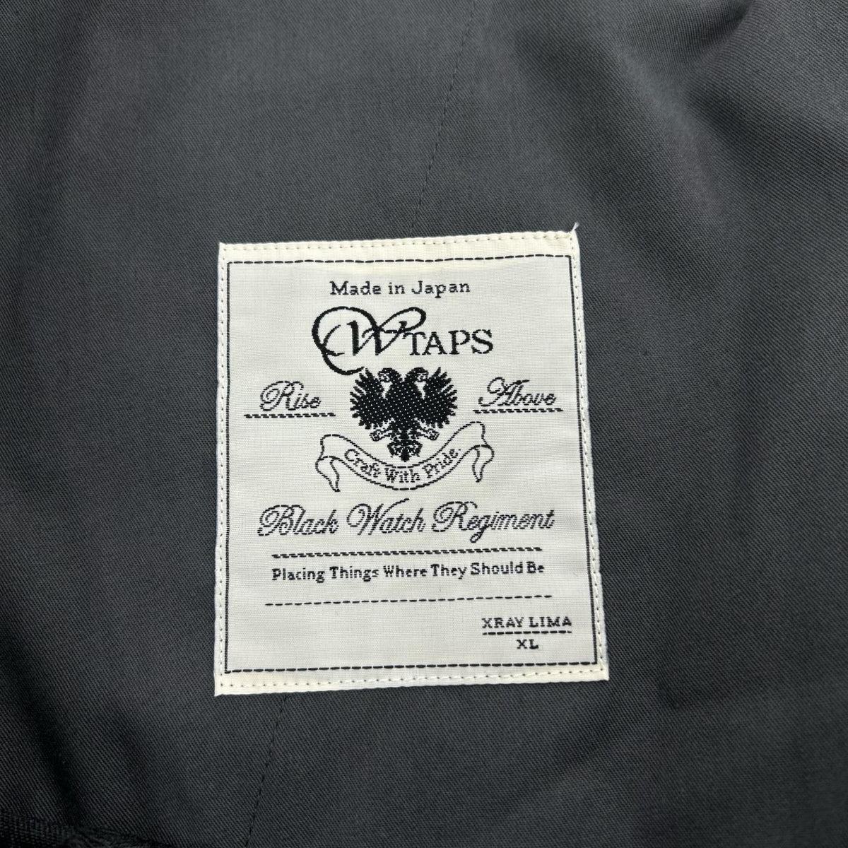 パンツ 10AW ウールギャバジントラウザー GRY XL グレー