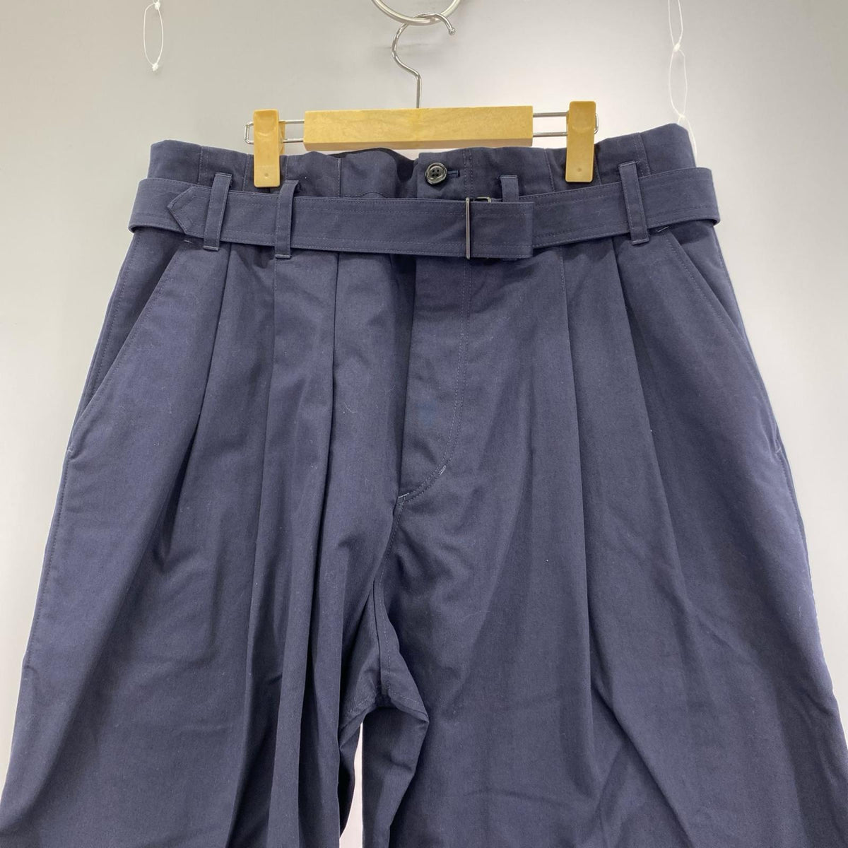 パンツ 23ss HAKAMA SLACKS サイズ2 2 ネイビー