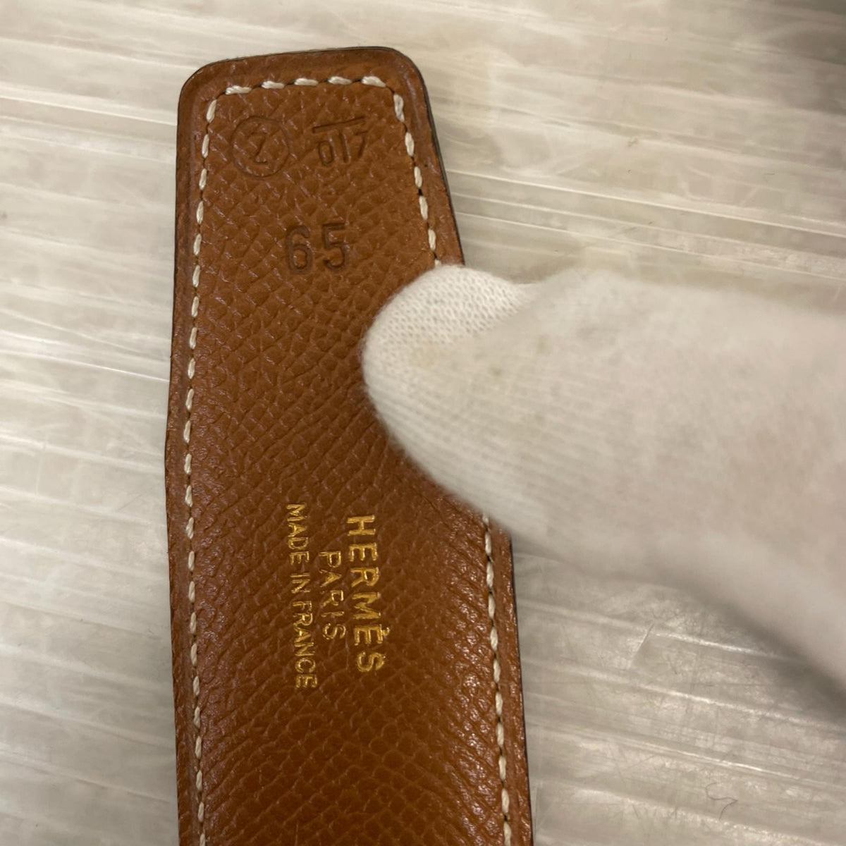 HERMES コンスタンス H リバーシブル レザーベルト