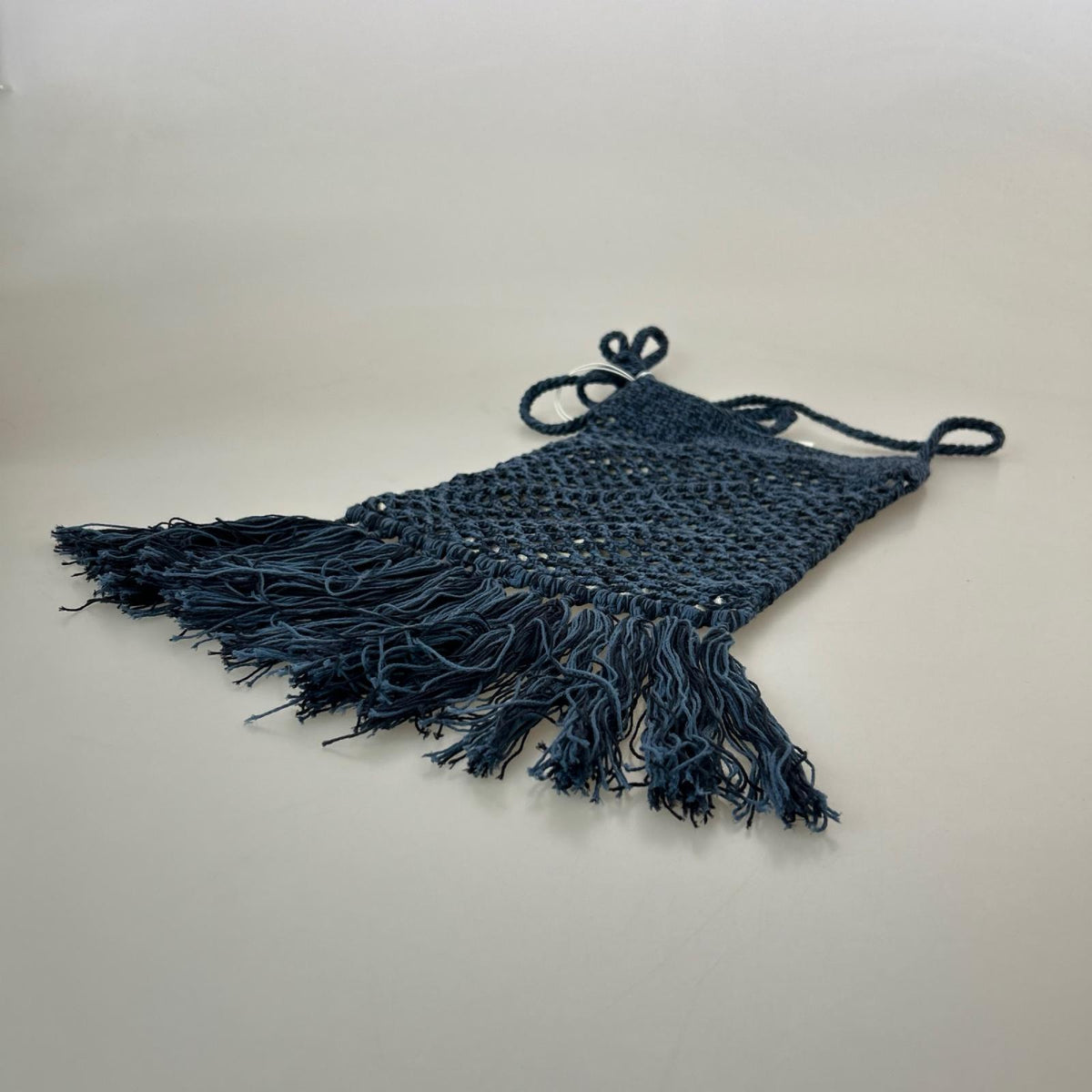 その他バッグ SUGARHILL COTTON KNIT BAG LARGE 青 ブルー