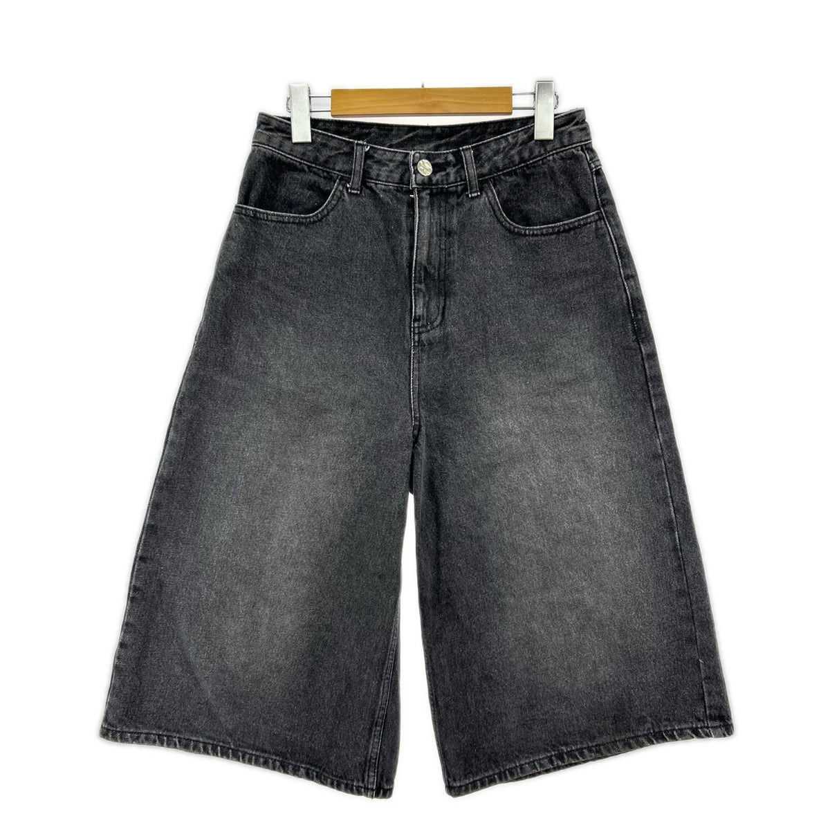 ショートパンツ ADER ERROR 25SS Sig; SV Tag Short Jeans 01 BN42FYJE0201BK 黒(W30) S ブラック
