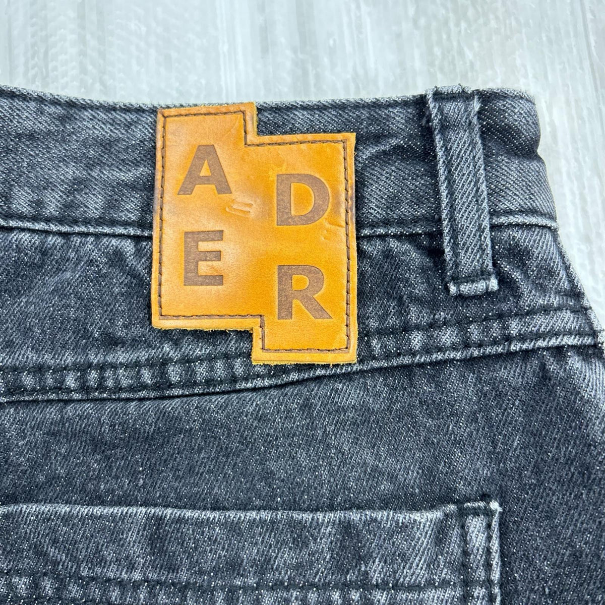 ショートパンツ ADER ERROR 25SS Sig; SV Tag Short Jeans 01 BN42FYJE0201BK 黒(W30) S ブラック