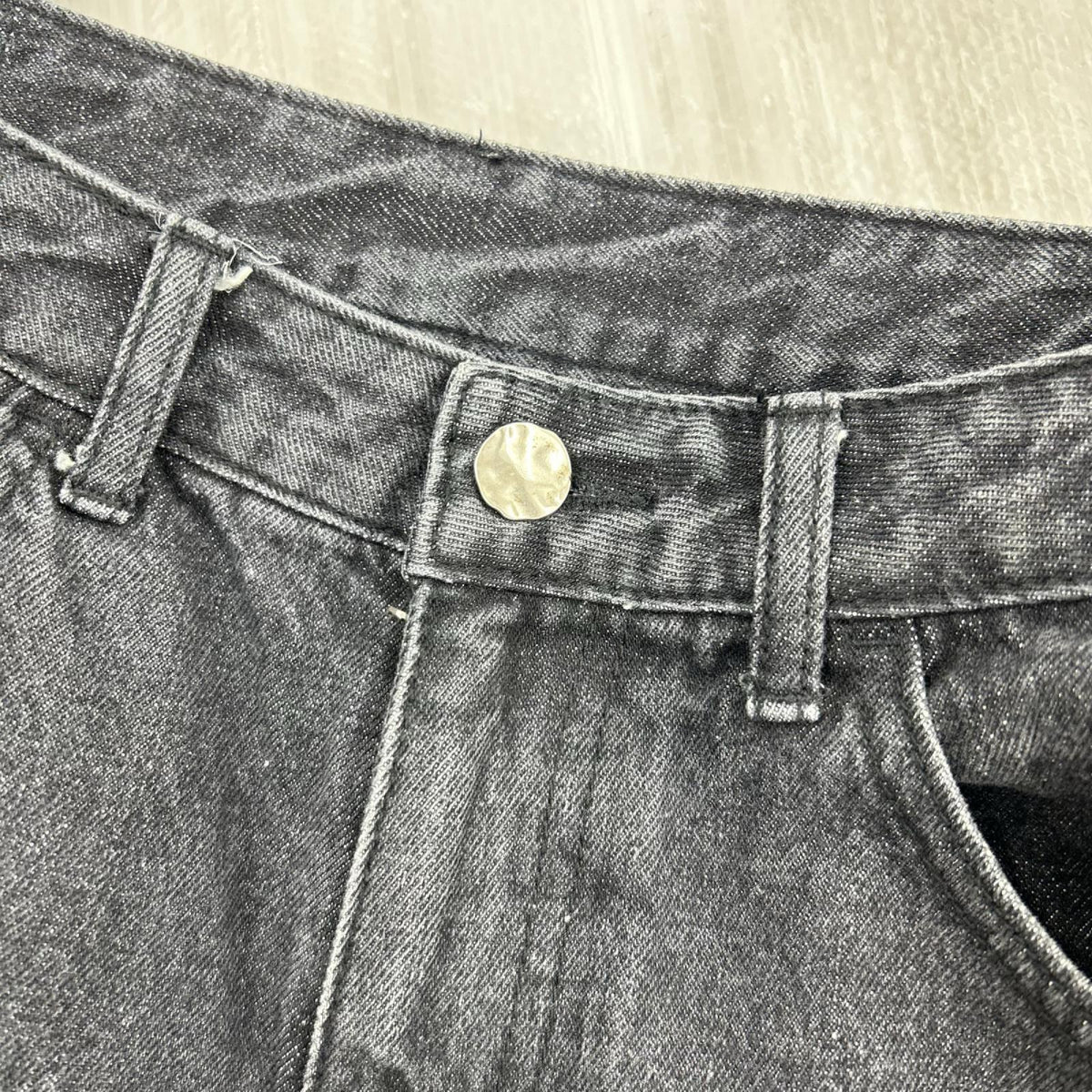 ショートパンツ ADER ERROR 25SS Sig; SV Tag Short Jeans 01 BN42FYJE0201BK 黒(W30) S ブラック