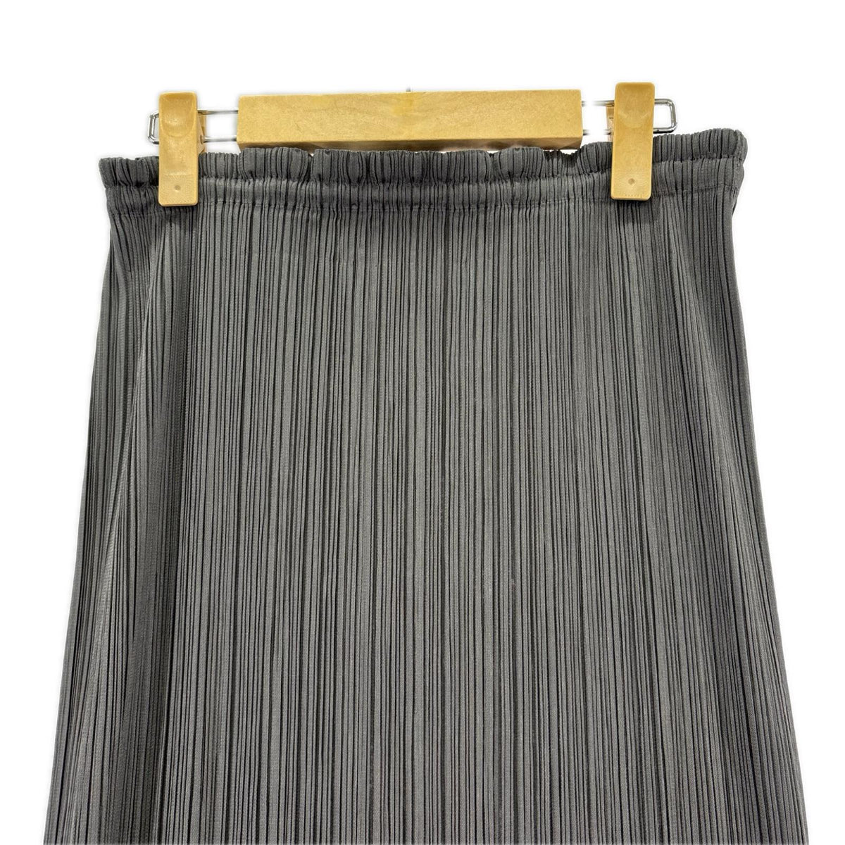 ロングスカート ストレートスカート GRY グレー