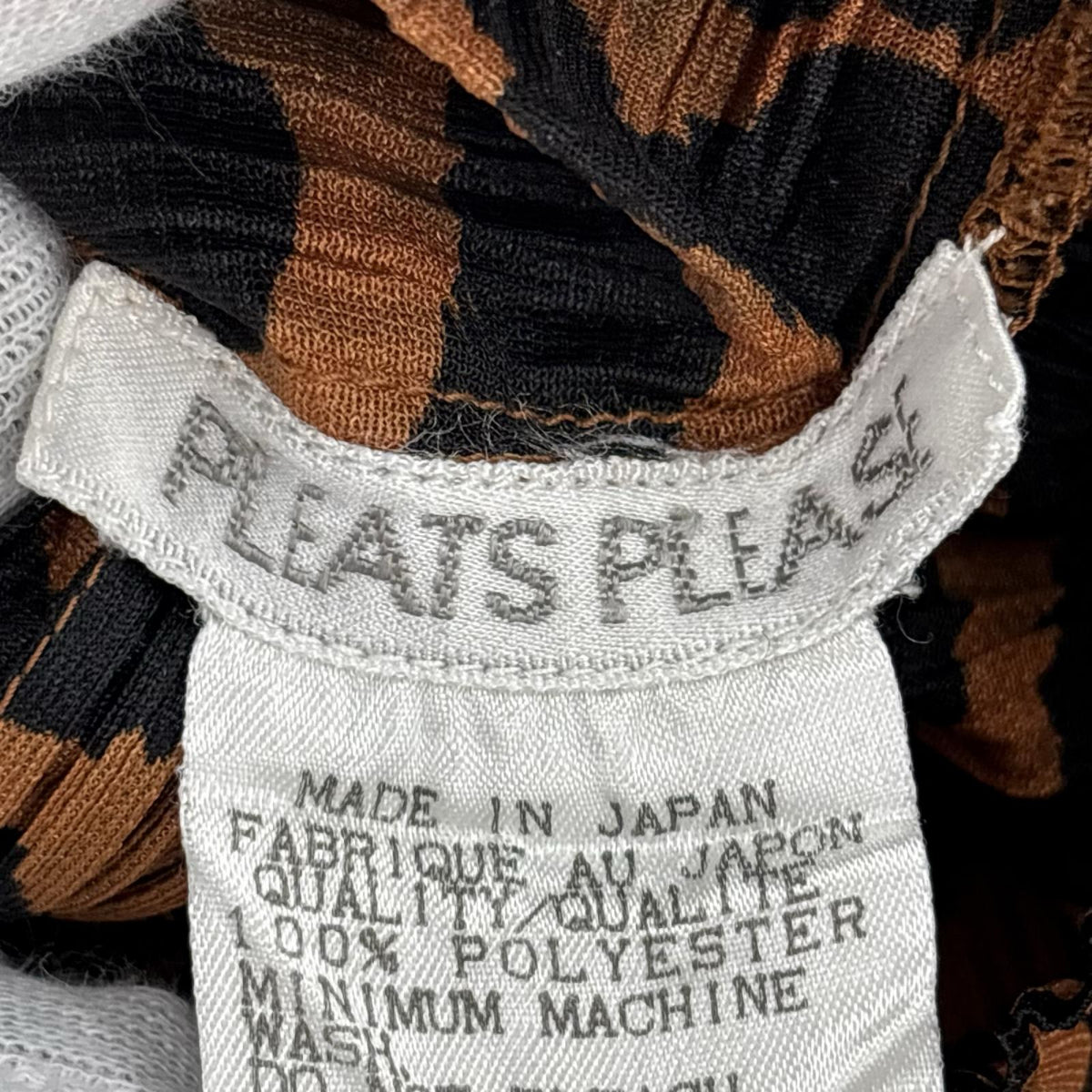 長袖シャツ 総柄シャツ Size3 BRW 3