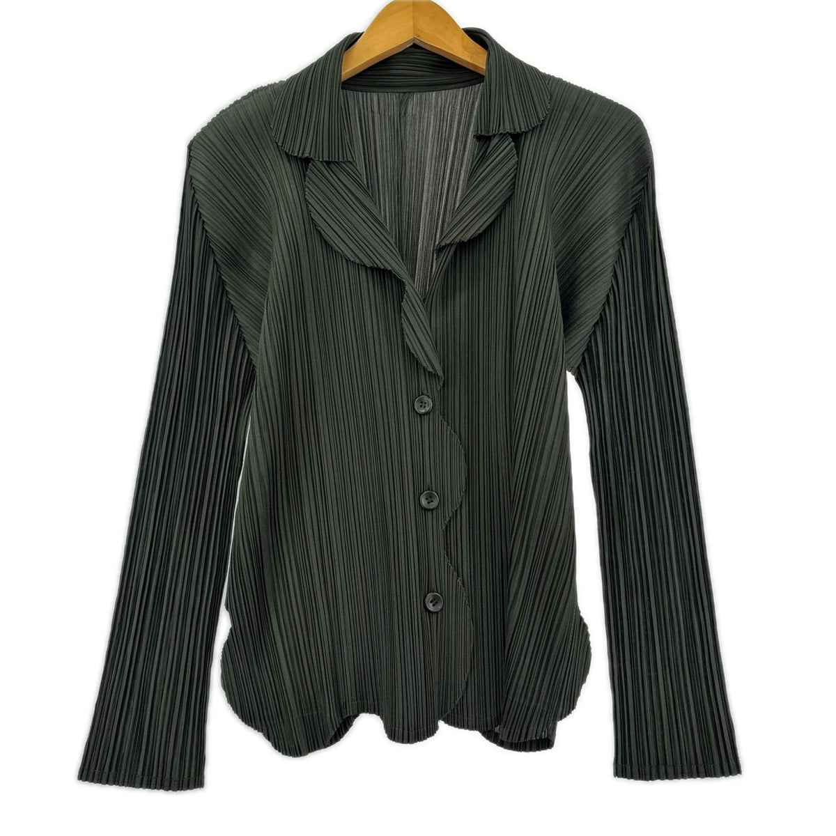 長袖シャツ ランダムカットシャツ Size3 KHK 3
