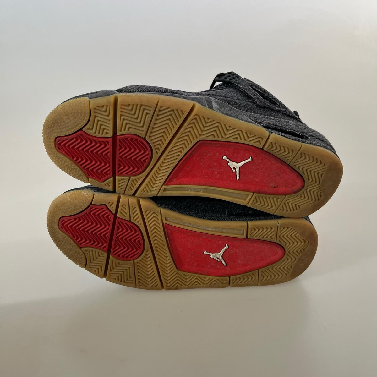 スニーカー ×Levi's Air Jordan 4 Black Denim 26.5cm 26.5cm (US8 1/2 UK8 EU43) ブラック