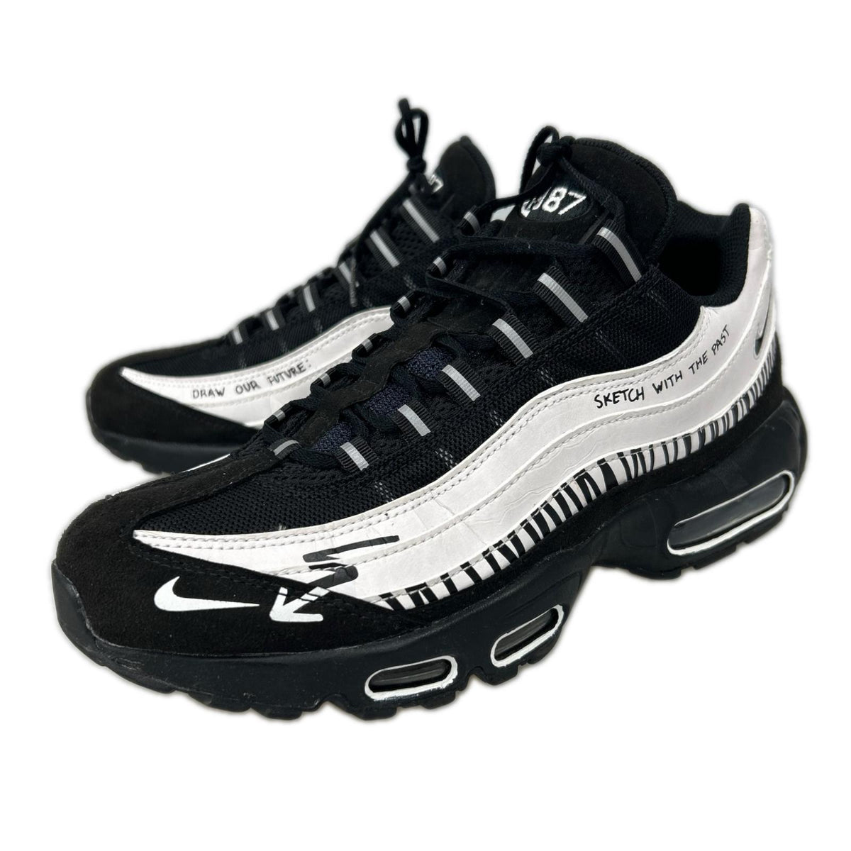 スニーカー AIR MAX 95 SKETCH 黒 (28.5) 28.5cm (US10 1/2 UK10 EU47) ブラック