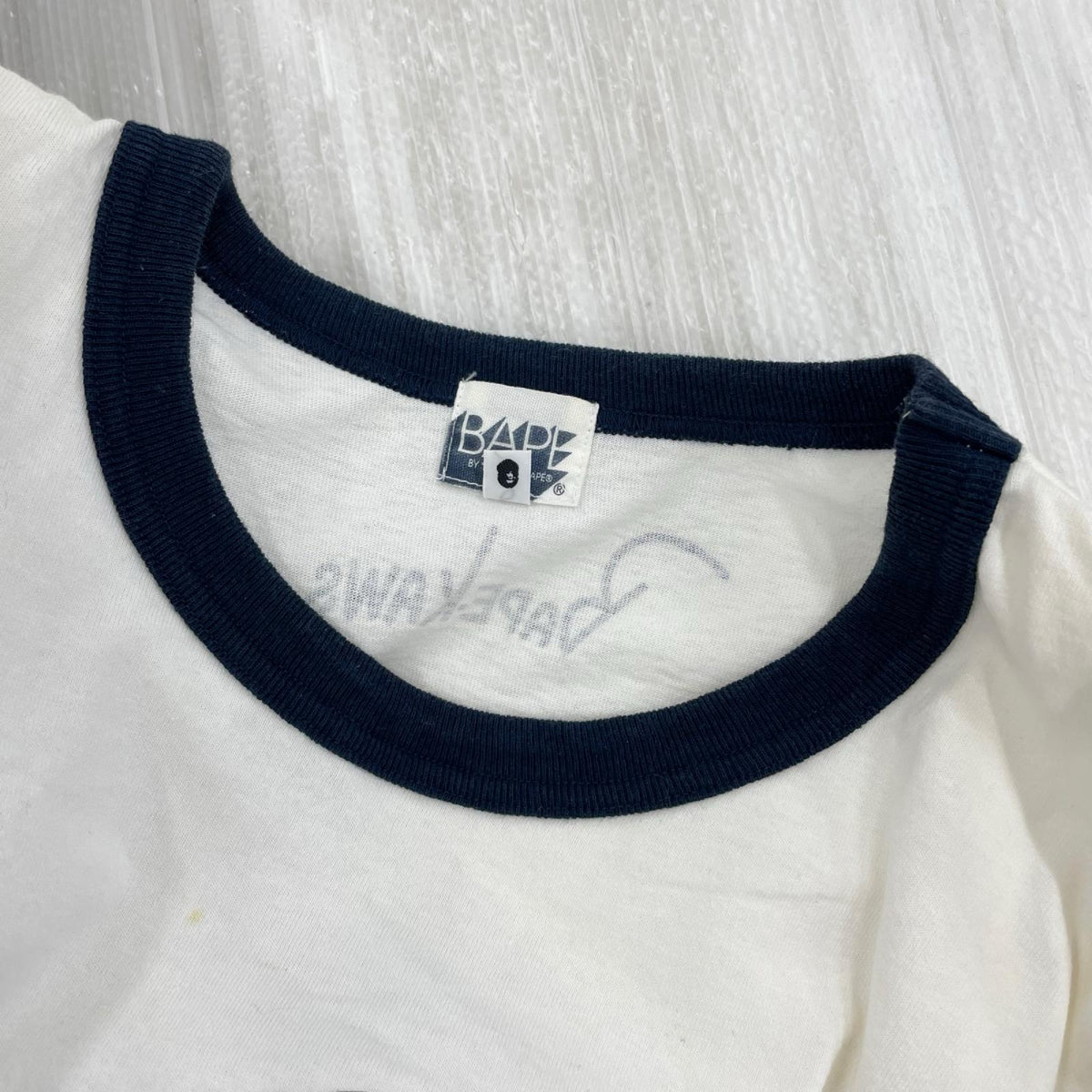 半袖Tシャツ KAWS リンガーTee(XL) ホワイト