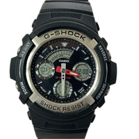 腕時計 G-SHOCK アナデジ AW-590 ブラック