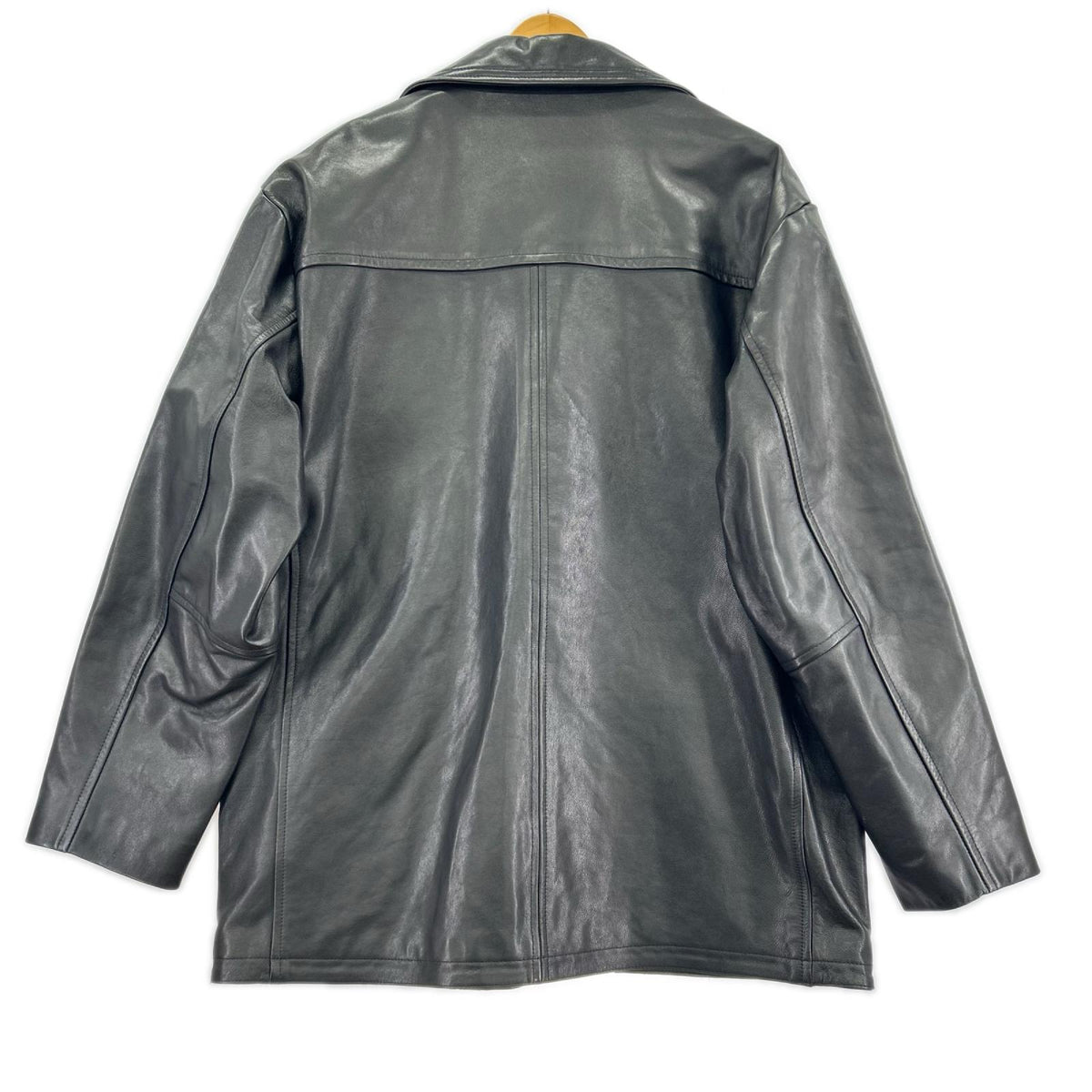 レザージャケット 24SS LEATHER JACKET 232SZNH-JKM03S (L) L ブラック
