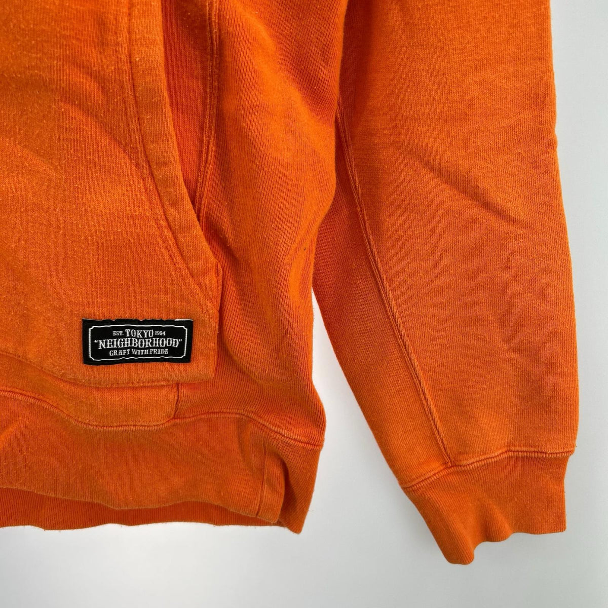 パーカー ATHLE/C-HOODED.LS 191FPNH-CSM06 (S) オレンジ S オレンジ