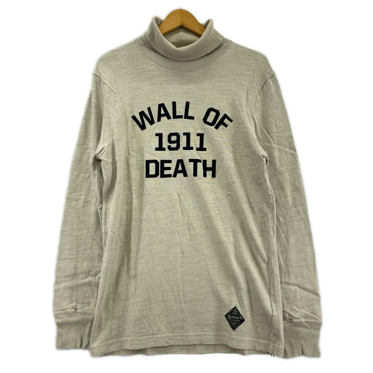 長袖Tシャツ WOD/C-NH.LS 142ATNH-CSM04 (M) ベージュ M ベージュ