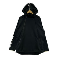 ジャケット ジップアップ 黒 (XL) ブラック