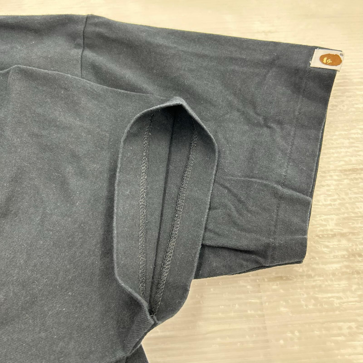 半袖Tシャツ カレッジロゴ Tee L ブラック