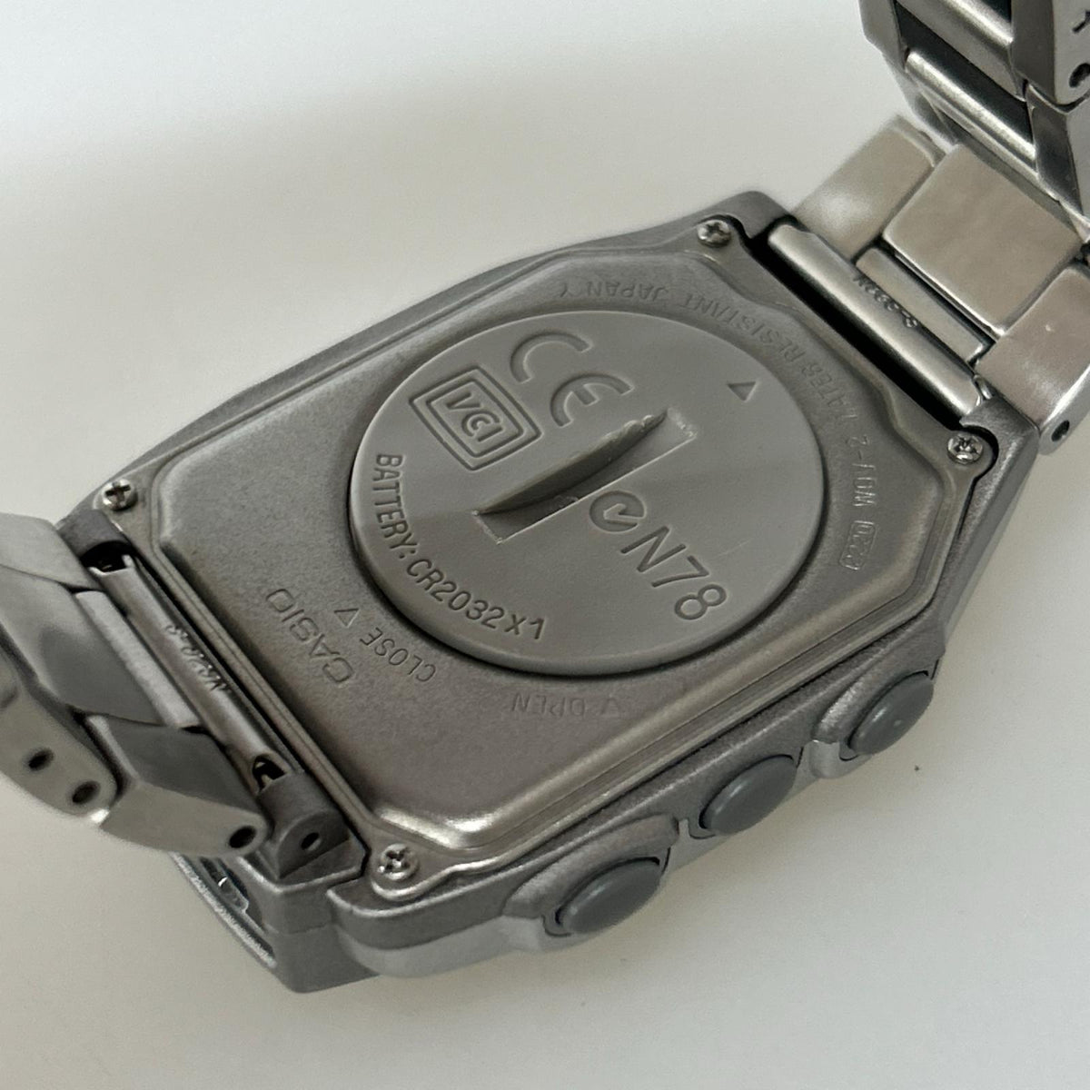 腕時計 CASIO WQV-2 Wrist Camera デジタルウォッチ シルバー
