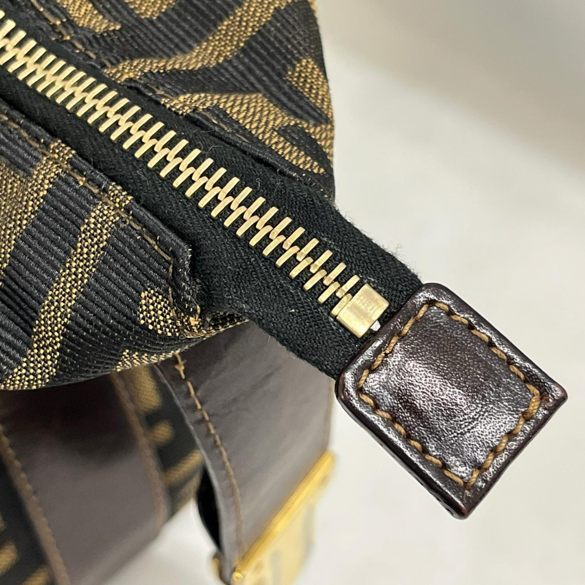 ズッカ柄ハンドバッグ ボストンバッグ