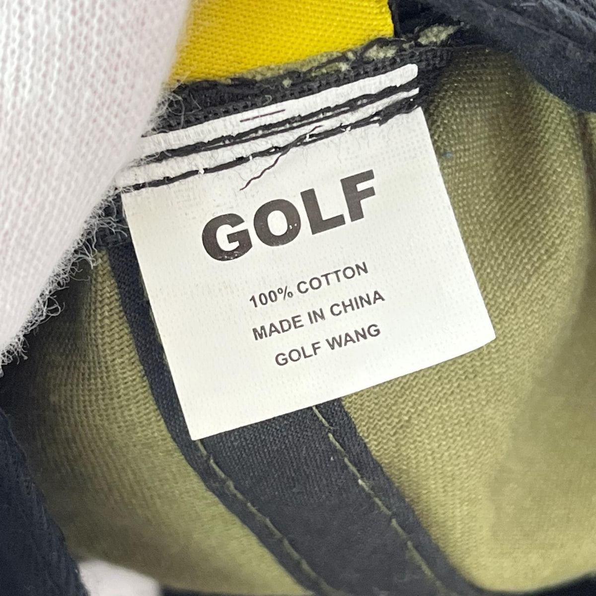 キャップ GOLF/カーキ カーキ