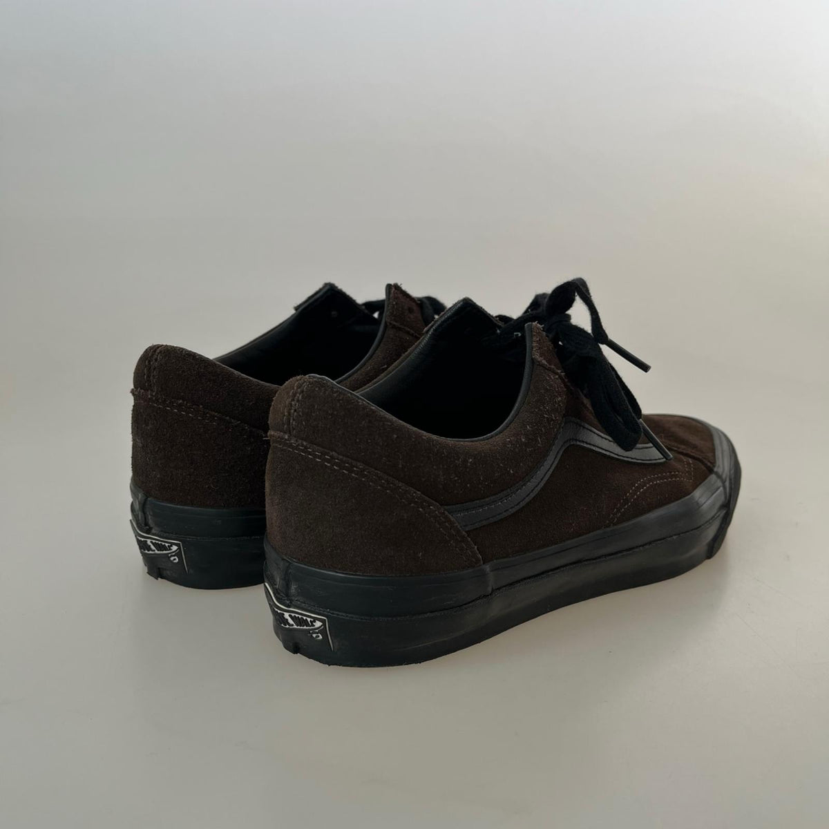 スニーカー OLD SKOOL スウェード 茶黒 (28.0cm) 28cm (US10 UK9 1/2 EU46) ブラウン
