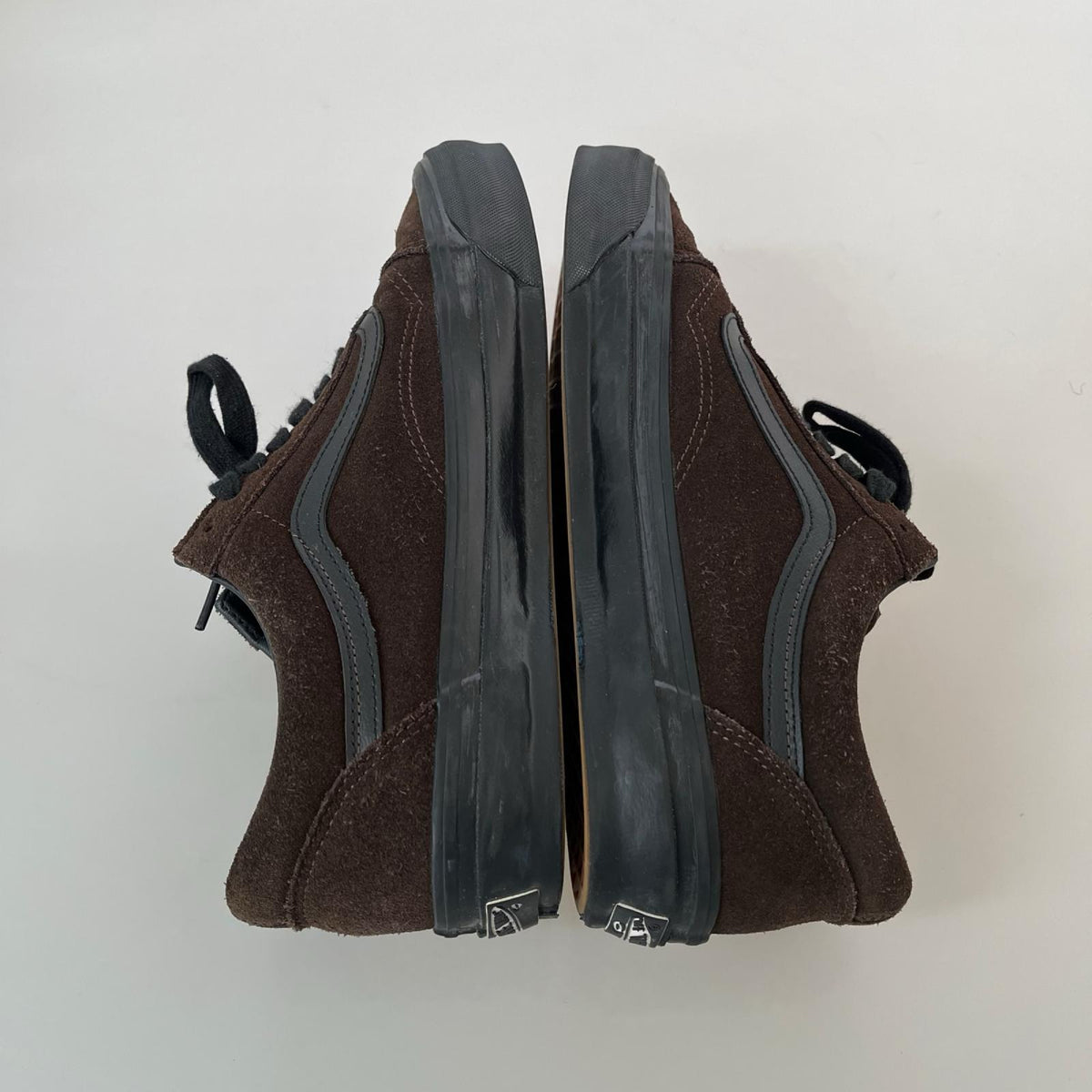 スニーカー OLD SKOOL スウェード 茶黒 (28.0cm) 28cm (US10 UK9 1/2 EU46) ブラウン