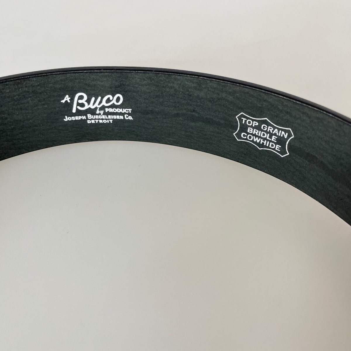 その他アクセサリー Buco レザーベルト 黒 ブラック