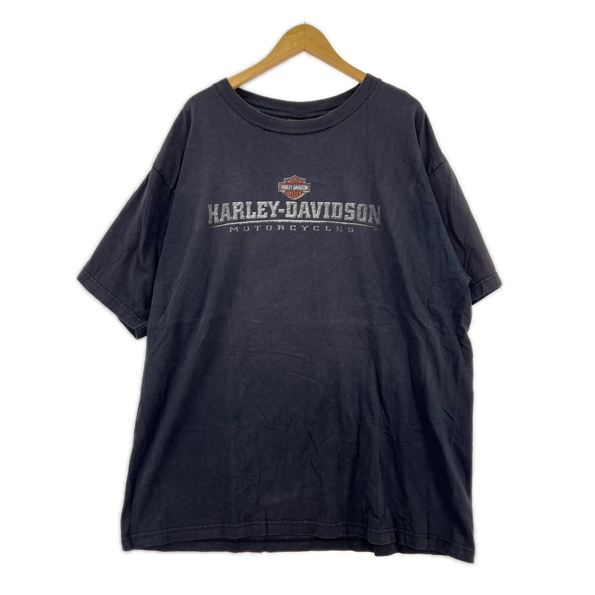 半袖Tシャツ 両面プリントTEE 黒 ブラック