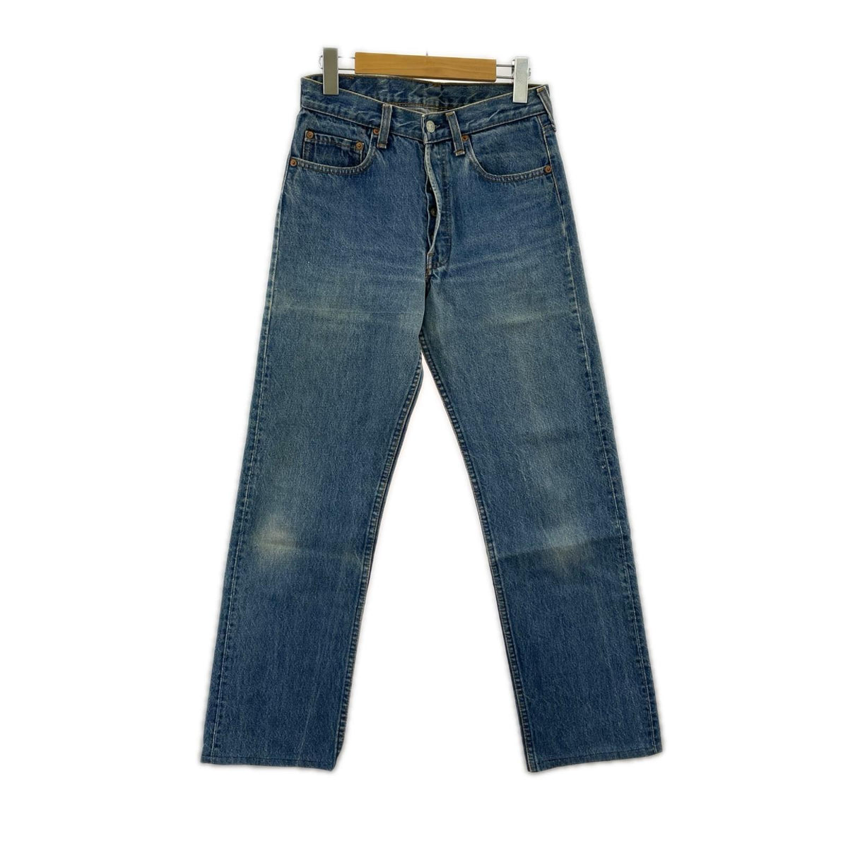 デニムパンツ 80s 501 ボタン裏524 エルパソ工場製 脇割 W30 L36