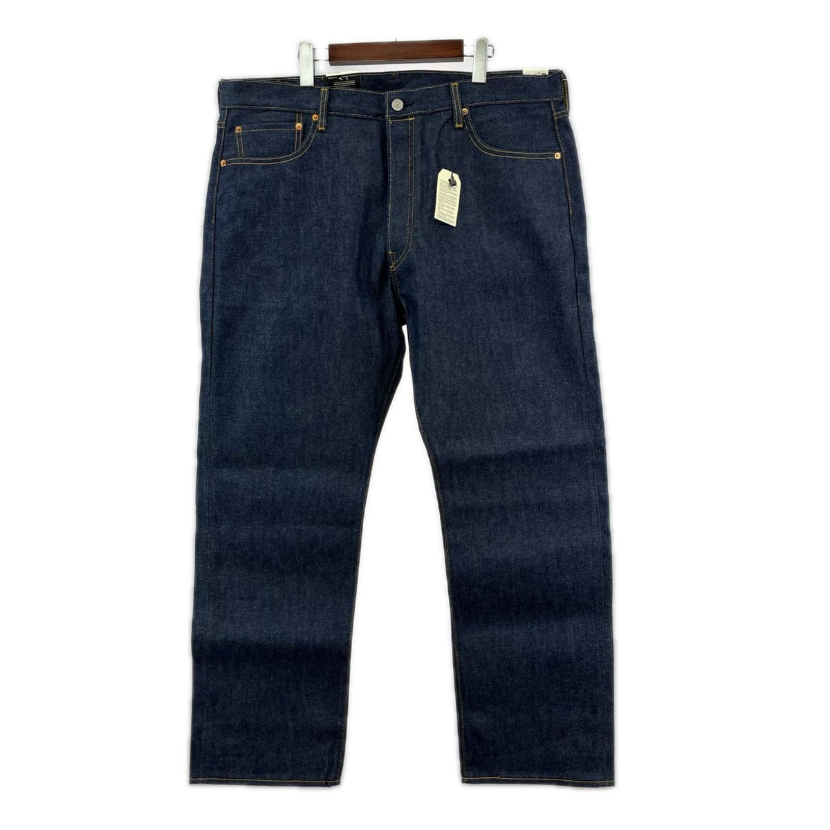 デニムパンツ PREMIUM 501 BIG E 赤耳 38 ネイビー