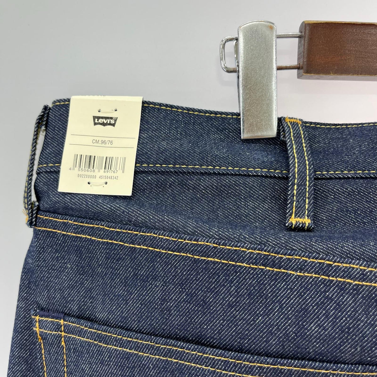 デニムパンツ PREMIUM 501 BIG E 赤耳 38 ネイビー