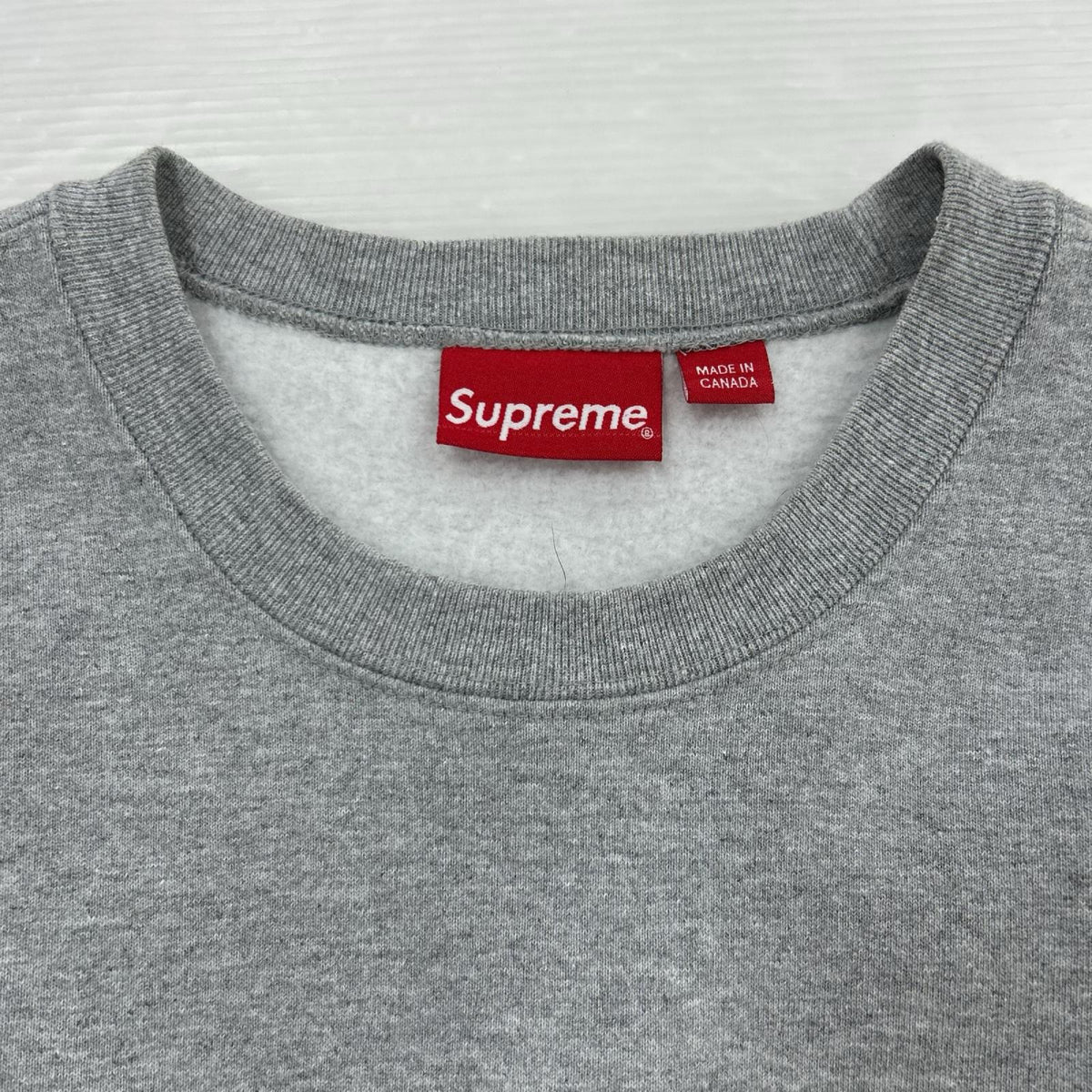 スウェット Supreme 22AW Box Logo Crewneck S グレー