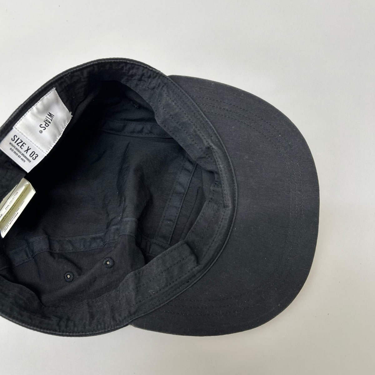 キャップ T-7 02 / CAP / NYCO. WEATHER ブラック