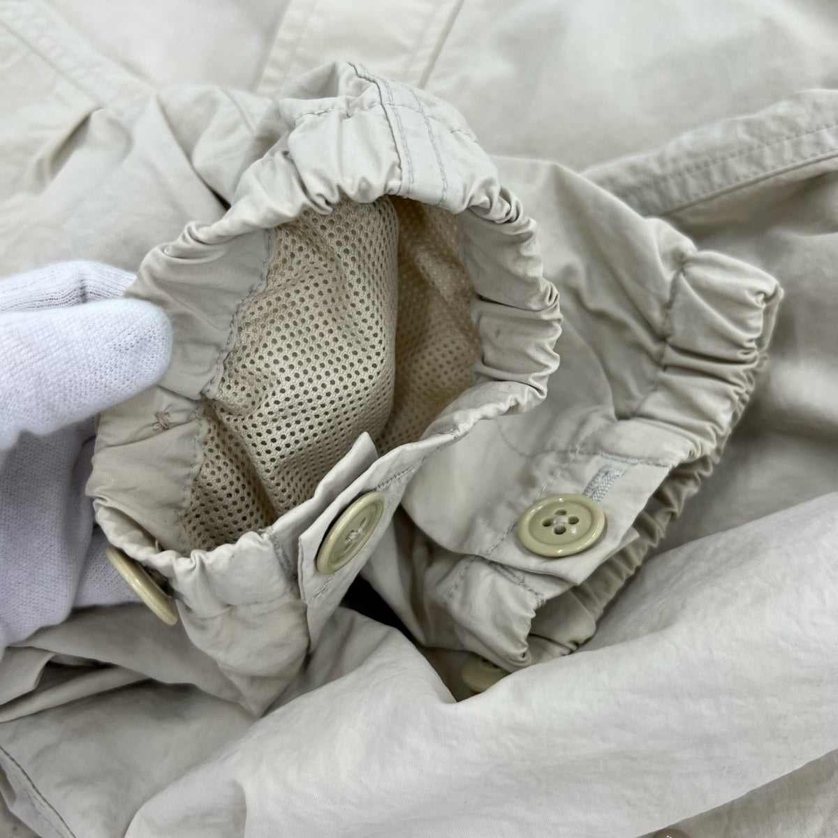 ジャケット TECH PARACHUTE JACKET (S) BJ-36024 S ベージュ