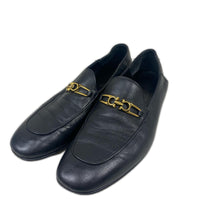 S.Ferragamo/レザーシューズ/黒/8ハーフ