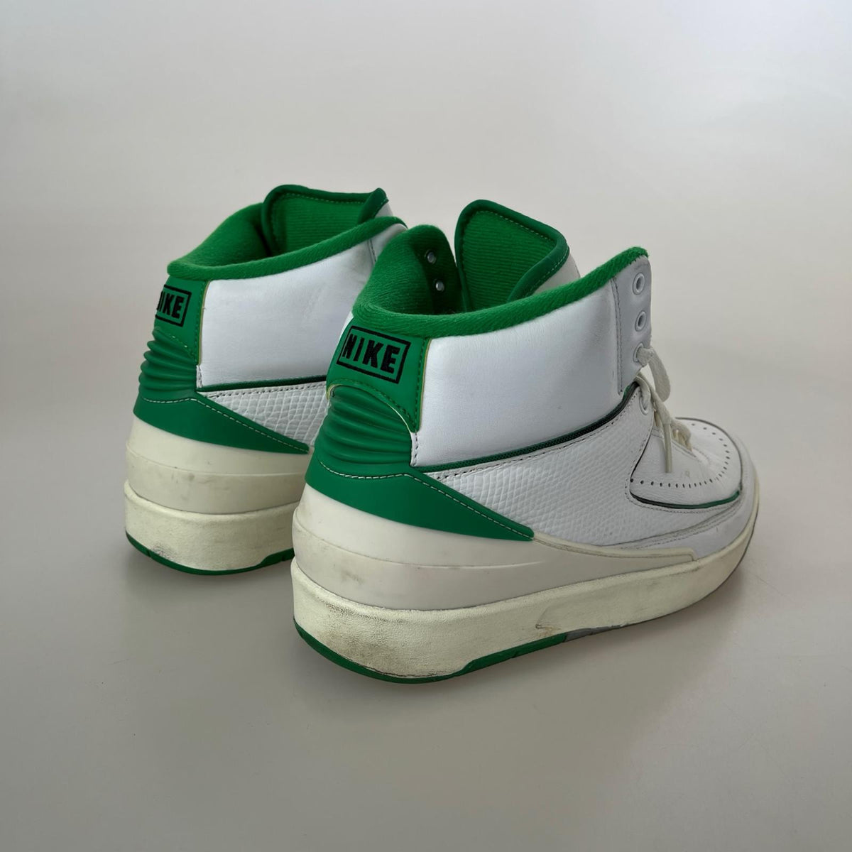 スニーカー Air Jordan 2 Retro Lucky 白緑 (27.0) 27cm (US9 UK8 1/2 EU44)