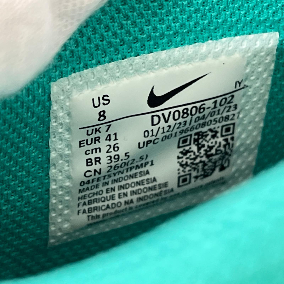 スニーカー AIR FORCE 1 MID 07 白 ミントグリーン (26.0) 26cm (US8 UK7 1/2 EU42)