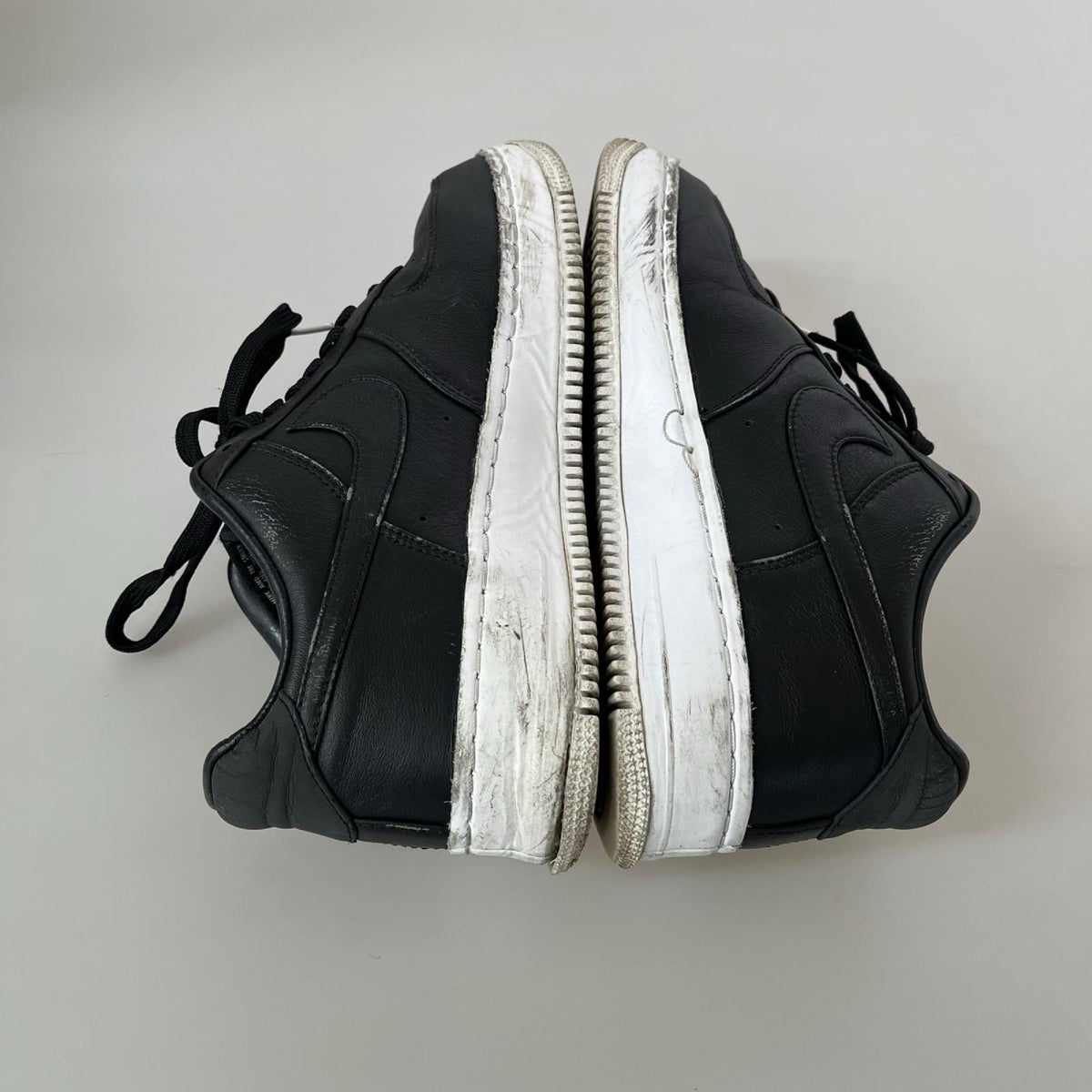 スニーカー AIR FORCE 1 LOW ブラック (25.5) 25.5cm (US7 1/2 UK7 EU41) ブラック