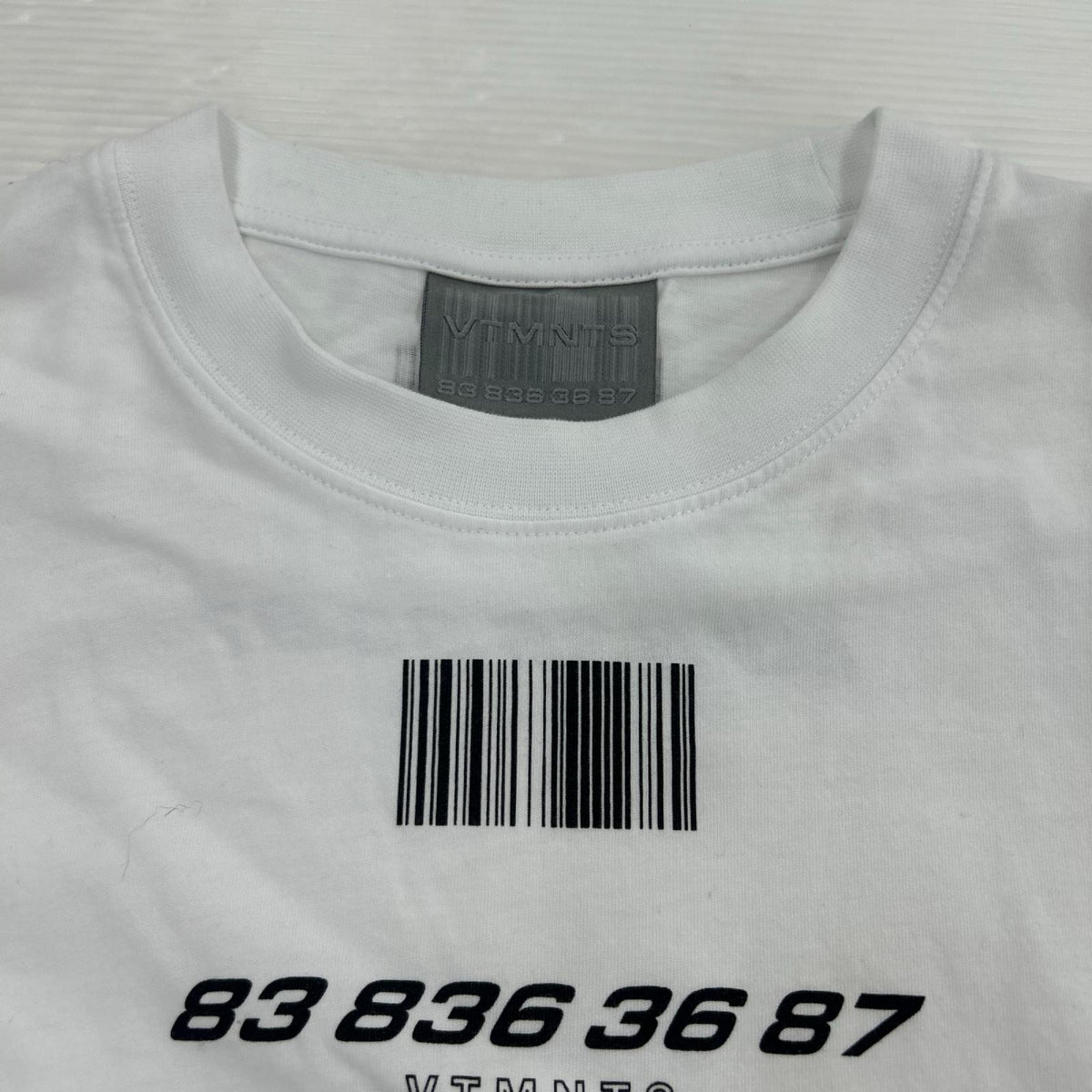 長袖Tシャツ S WHT VL12TR300W S ホワイト