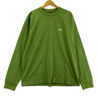 長袖Tシャツ 21SS Stock Logo L/S TEE Green (M) M グリーン